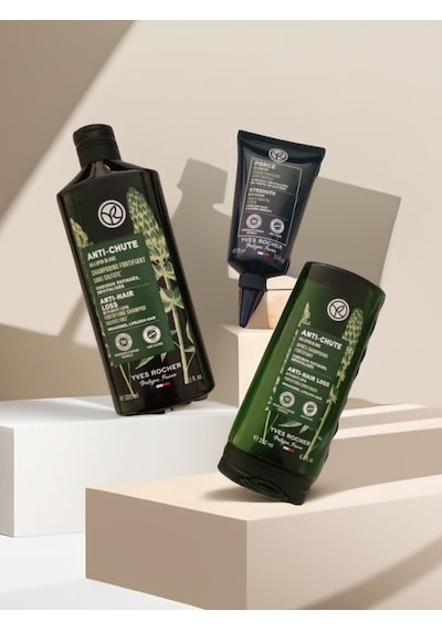 Yves Rocher Chute Dökülme Karşıtı Prebiyotik 300 ML + Saç Kremi 200 ML + Ginseng Serum 75 ML