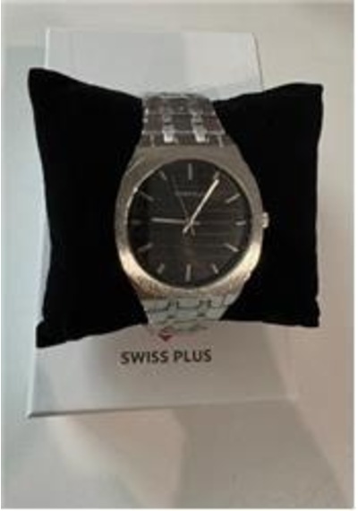 Swiss Plus Man Watch Basic Seri Model-6 St2302agp Black-silver Diğer