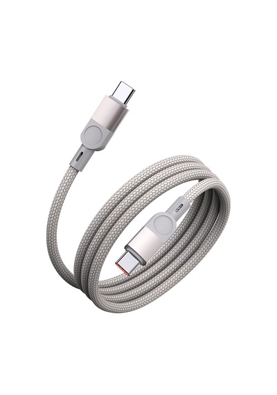 Zore Zr-44 Type-c To Type-c Pd 100w Örgü Tasarımlı Hızlı Şarj Özellikli Data Ve Şarj Kablosu 1m