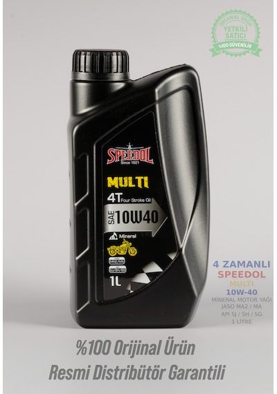 10w-40 Multi Mineral 4t Motosiklet Yağı