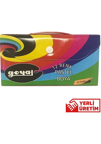 Goyal Pastel Boya Çantalı 12 Renk Ptl-212 Çok Renkli