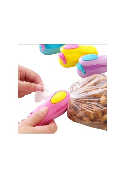Pilli Mini Vakum Poşet Kapatıcı Isıtıcılı Vakum Poşet Yapıştırma Plastik 45 X 40 Mavi Cn Diğer