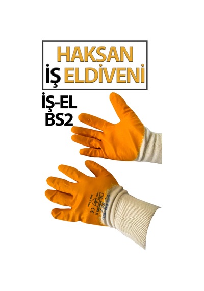 İş Eldiveni Bs2 Sarı-beyaz