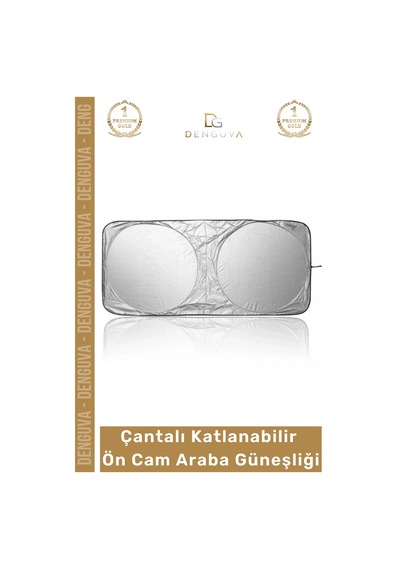 Arabagüneşliği Katlanabilir Uv Korumalı Oto Katlanır Araç Çift Katmanlı Isı Güneş Sıcak Yalıtımlı O
