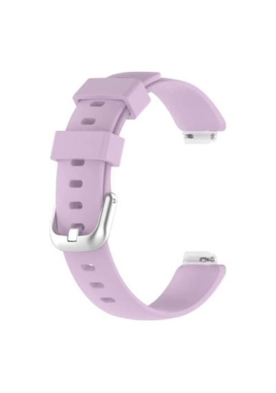 Fitbit Inspire 2 Small Beden S Sıze Için Silikon Kordon Kayış Lila