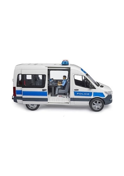 Bruder Mb Sprinter Polis Minibüsü, Sürücüsü Ve Aksesuarları Br02683