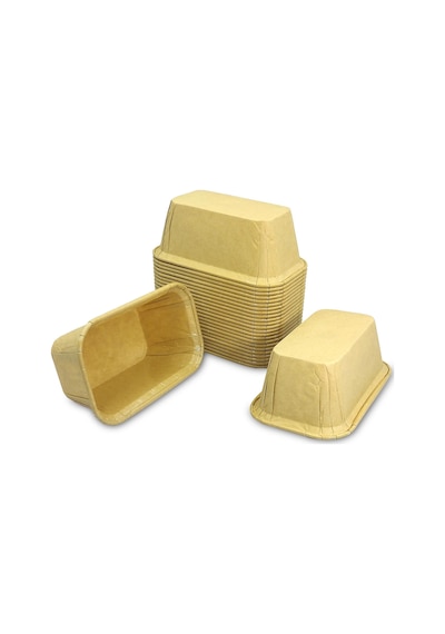 Kafem Muffin Kek Kapsülü Baton Kraft Ekler Boy 50li X 5 Paket - K39 Kahverengi