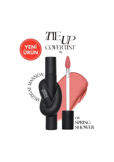 Renkli Dudak Bazı&tint Tie Up Cover Tint 08 Spring Shower Çok Renkli