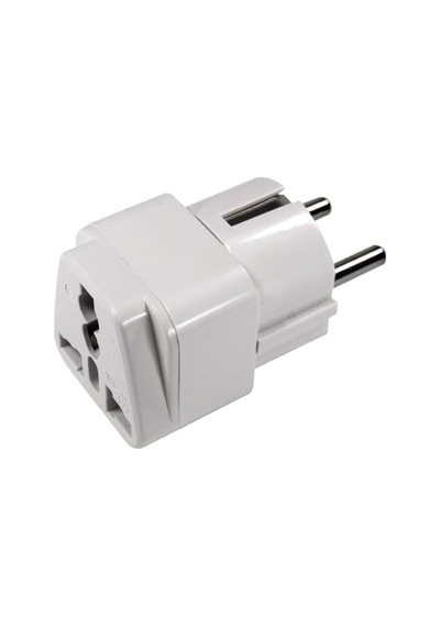 Evrensel Adaptör Seyahat Fişi Beyaz Ab Normu - 250v Ac 10 16a İngiliz Ve Amerikan Fiş Dönüştürücü Priz Adaptö Diğer