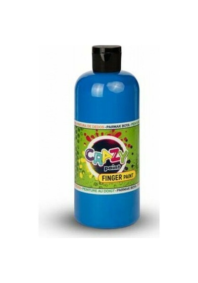 Crazy Fınger Paint Mavi 500 Gr Beyaz