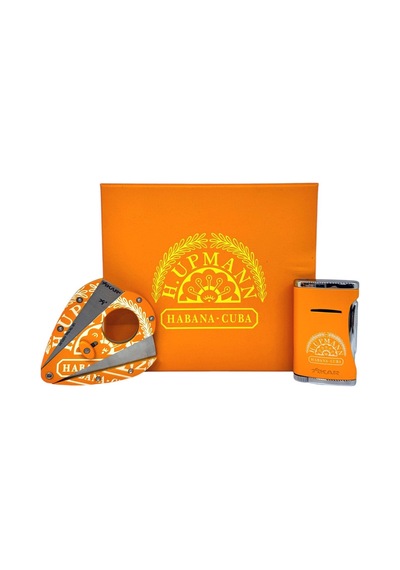 Xikar H.upmann Sarı Puro Çakmağı Ve Kesici Seti