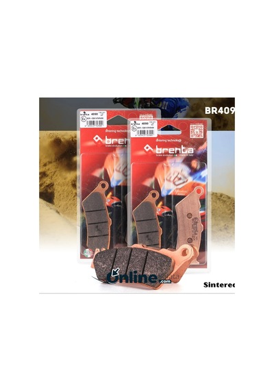Diavel 1200 11-20 Ön Fren Balatası Brenta Sintermetal Brt014