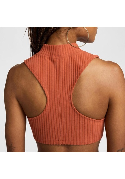 Sportswear Chill Knit Kadın Crop Turuncu T-shirt Turuncu