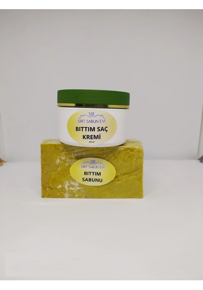 Siirt Sabun Evi Organik Bıttım Sabunu 500 G + Bıttım Saç Kremi 250 ML