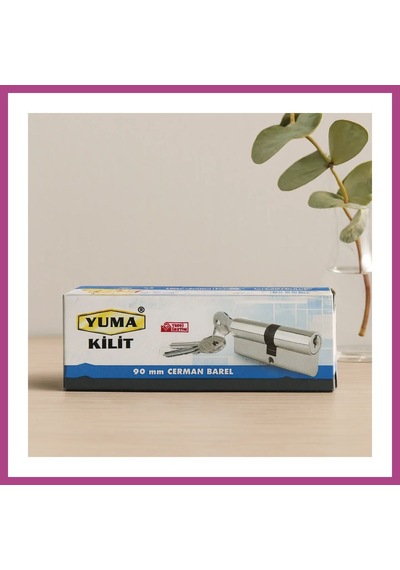 Gees Global 90 Mm Nikel Saten Silindir Barel 3 Anahtar Gbzs