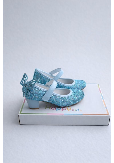Butikhappykids Kız Çocuk Abiye Ayakkabı Mavi Kelebekli Pırıltılı Parti -doğum Günü Topuklu Kız Çocuk Ayakkabı Mavi Butikhappykids Kız Çocuk Abiye Ayakkabı Mavi Kelebekli Pırıltılı Parti -doğum Günü Topuklu Kız Çocuk Ayakkabı Mavi