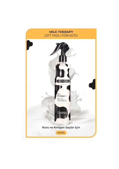 Morfose Milk Therapy Çift Fazlı Sprey Fön Suyu 400 ML