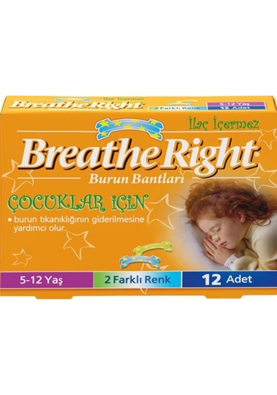 Breathe Right Burun Bandı Çocuk 12Li