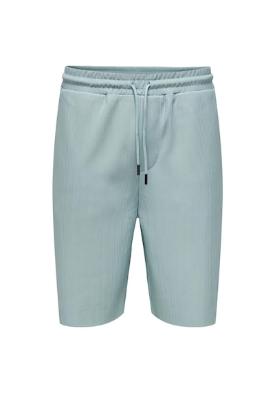 Only & Sons Onsdrum Pleated Shorts Erkek Mavi Şort - 22025037 Mavi
