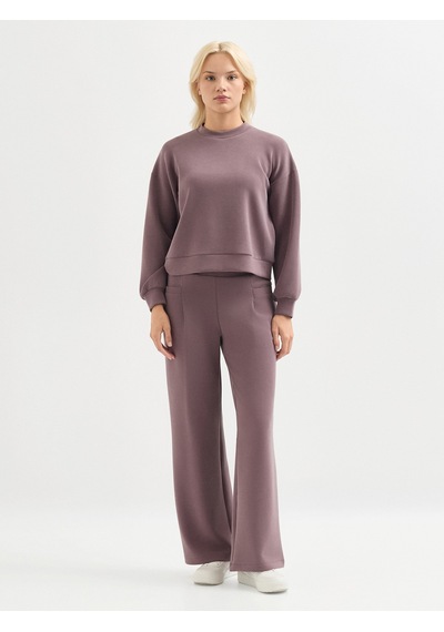 Karaca Kadın Regular Fıt Sweatshırt-mor 12.25w.05.115 Mor