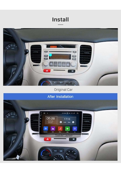 Kıa Rıo 2007+ Multimedya Navigasyon Usb Kamera Carplayer