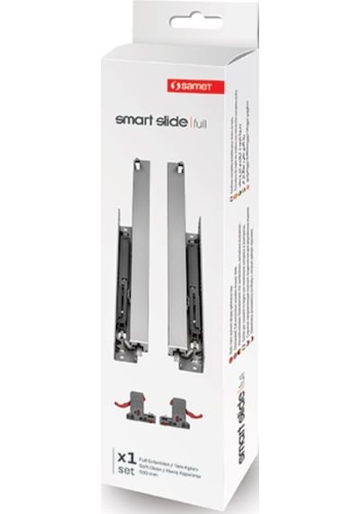 Smart Slide Tam Açılım 350Mm Gri