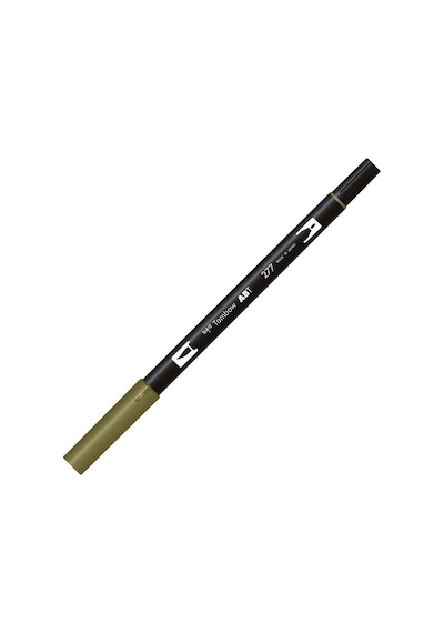 Tombow Dual Brush Pen Fırça Uçlu Keçeli Kalem Dark Green T-277