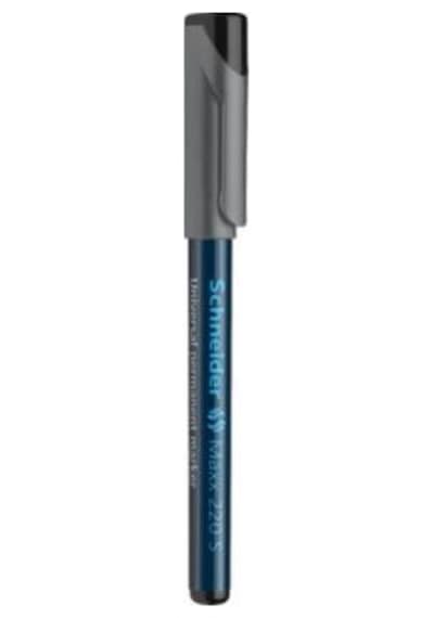 Schneıder Maxx 220s Asetat Kalemı Sıyah Siyah
