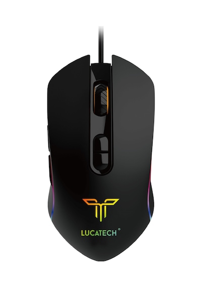 Lucatech Butterfly GX910 7200 DPI Kablolu RGB Optik Oyuncu Mouse
