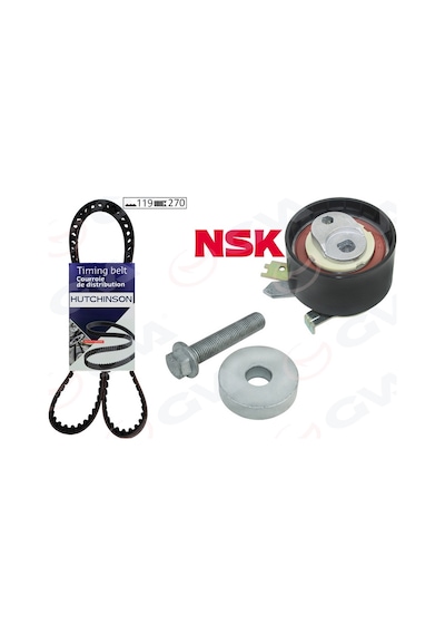 Triger - Eksantrik Kayış + Gergi Seti Logan Mcv 2 2013-2020 1.5 Dci 66kw-90hp Gva 59t1420h A6079930597-130c14613r-130c11508r