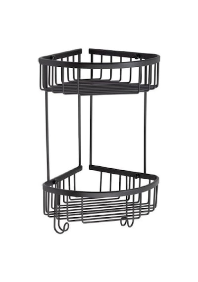 Duş Raf Sistemi Siyah Renk 377x196x250 Mm Diğer