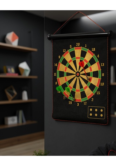 Katlanabilir Manyetik Dart Tahtası Çocuk Ve Yetişkin İçin