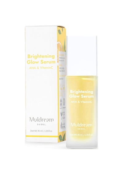 Aha Ve C Vitamini İçeren Aydınlatıcı Işıltı Etkili Kore Serum 40ml Peeling &  Bakım
