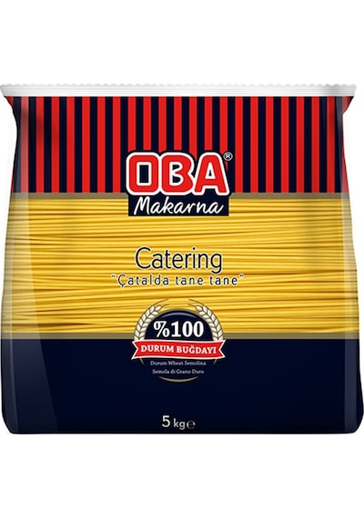 Oba Makarna Catering Spagetti Makarna 5 KG