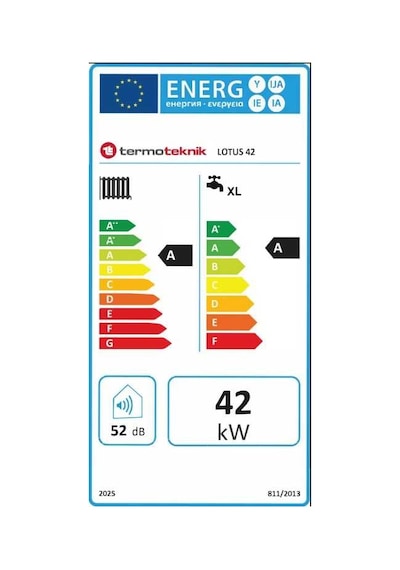 Termoteknik Lotus Premix 42/42 Kw 36.000 Kcal Tam Yoğuşmalı Kombi