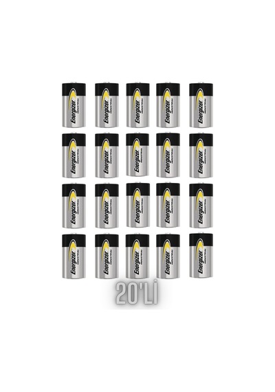 Energizer C Boy Endüstriyel Orta Boy Pil 20li
