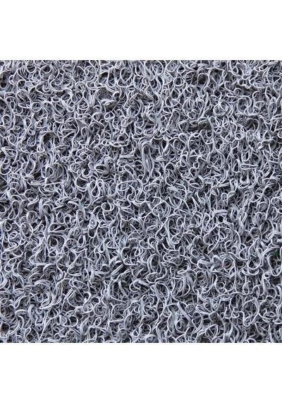 Abkplastik 14mm Kıvırcık Paspas Rulo 120 Cm X 4 M - Gri Çok Renkli