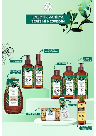 Organik Vanilya Kokulu Nemlendirici Ve Besleyici Vücut Losyonu 390 Ml
