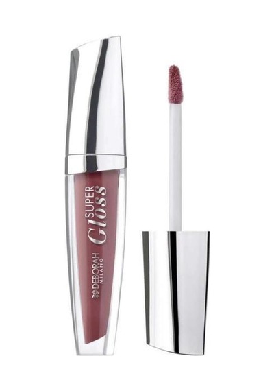 09 Super Gloss + Deborah 24 Ore Dudak Kalemi No : 4 Brown Diğer