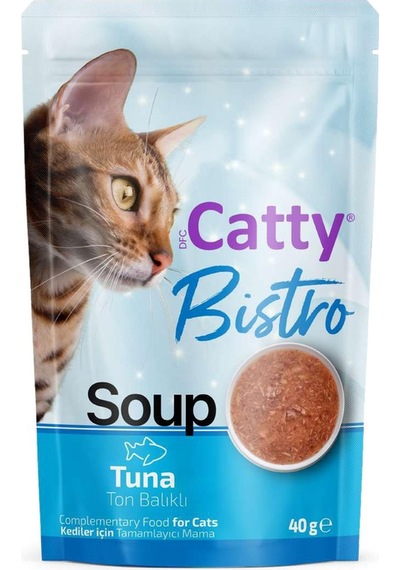 Catty Bistro Ton Balıklı Kedi Çorbası 40 Gr