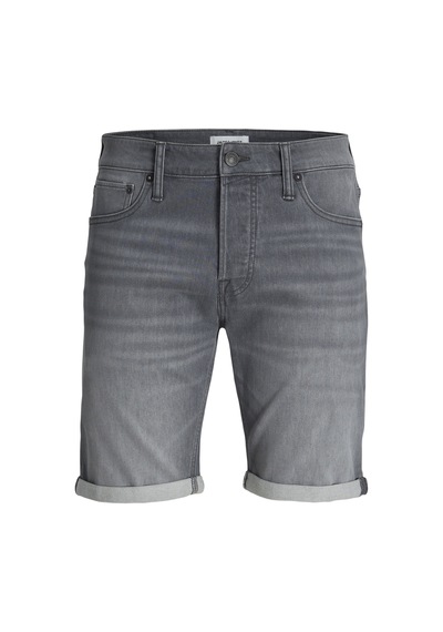 Jack & Jones Erkek Rick Icon 370 Denim Sort 12249214 Grey Denim Gri