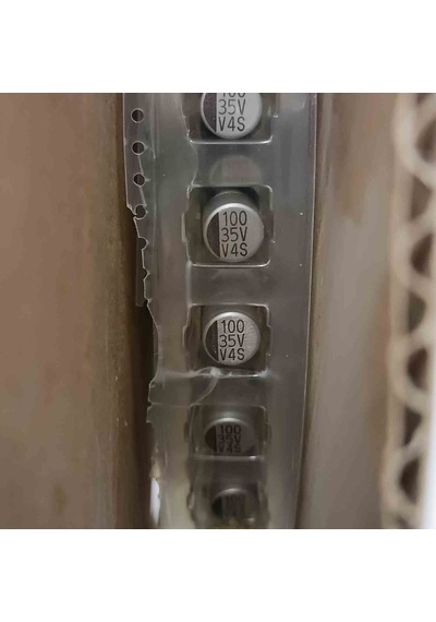 Ca035m0100ref0810 100mf 35v 8x10 Smd Kondansatör 50 Adet