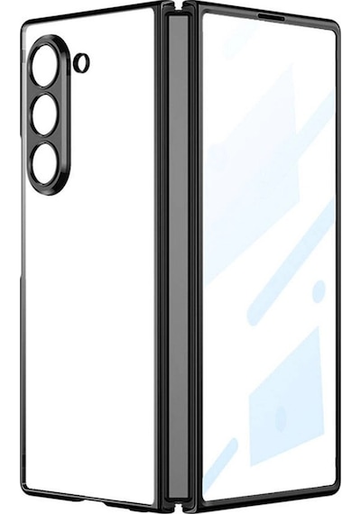 Ankaverse Samsung Galaxy Uyumlu Z Fold 5 Kılıf Fold Element Kapak - Siyah