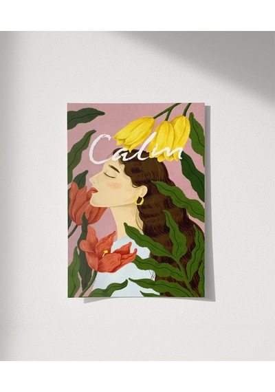 Çerçevesiz Poster Sakinlik Vaadı