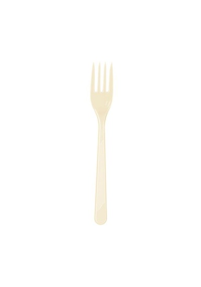 Krem 16 Kişilik 96 Parça Kullan At Set Karton Tabak-karton Bardak-kağıt Peçete-plastik Çatal-bıçak 1
