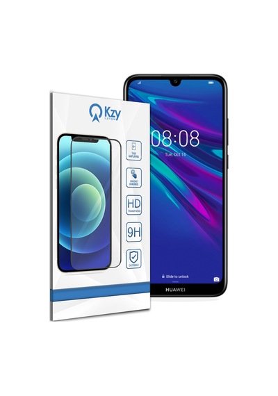 Huawei Y6 2019 ile Uyumlu Tam Kaplayan Temperli Cam Ekran Koruyucu