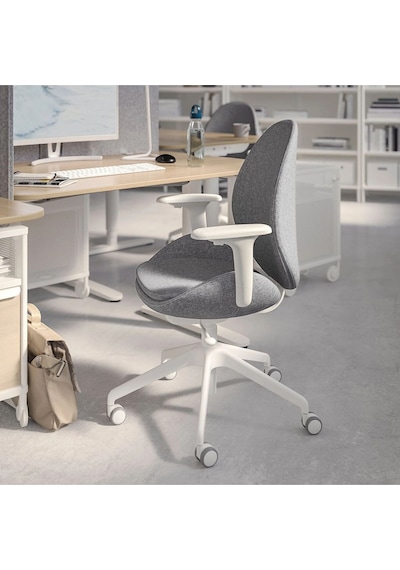 Gunnared Orta Gri-beyaz Çalışma Sandalyesi Ergonomik Ofis Koltuğu Gunnared Orta Gri-beyaz Çalışma Sandalyesi Ergonomik Ofis Koltuğu