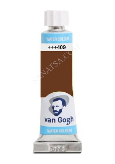 Talens Van Gogh 10 Ml. Tüp Sulu Boya 409 Burnt Umber