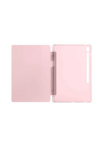 İpad Uyumlu Pro 13 2024 Kılıf Kalemlikli Hugo Tablet Kılıfı - Rose Gold