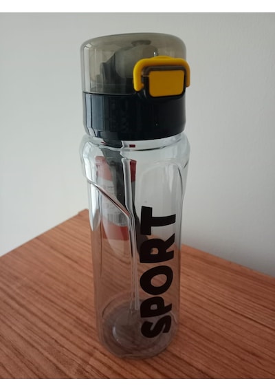 Relaxion Darbeye Isıya Dayanıklı Pipetli Suluk Matara 700 Ml Bpa Içermez Rlx426- Siyah